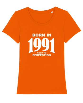 BORN IN 1991 Bright Orange