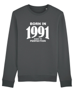 BORN IN 1991 Bluză mânecă lungă Unisex Rise
