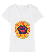 Stay  Tricou mânecă scurtă guler V Damă Evoker