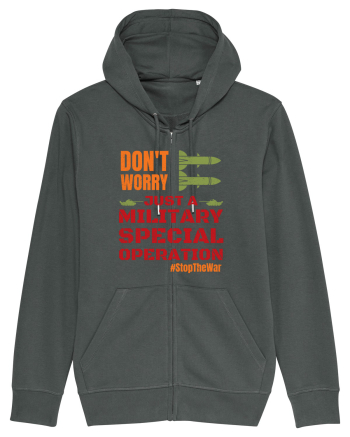 Stop The War Anthracite