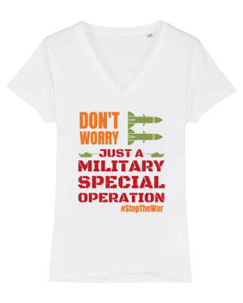 Stop The War White