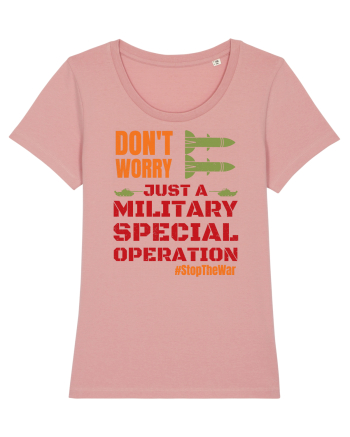 Stop The War Canyon Pink