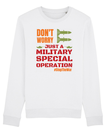 Stop The War White