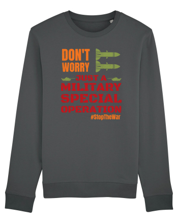 Stop The War Anthracite
