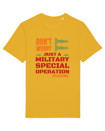 Stop The War Spectra Yellow