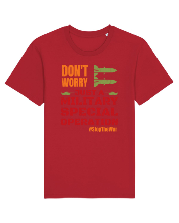 Stop The War Red