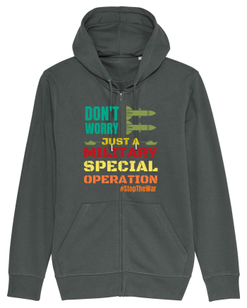 Stop The War Anthracite
