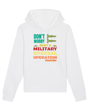 Stop The War White