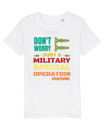 Stop The War White