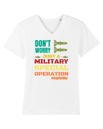 Stop The War White