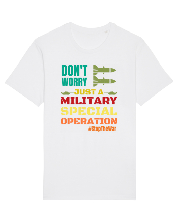 Stop The War White