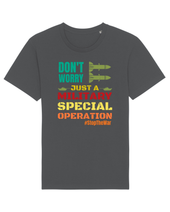Stop The War Anthracite