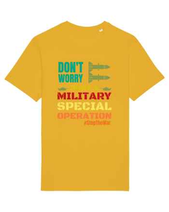 Stop The War Spectra Yellow