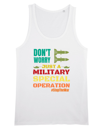 Stop The War White