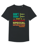Stop The War Tricou mânecă scurtă guler larg Bărbat Skater