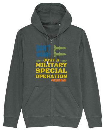 Stop The War Anthracite