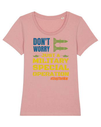 Stop The War Canyon Pink