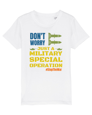 Stop The War White