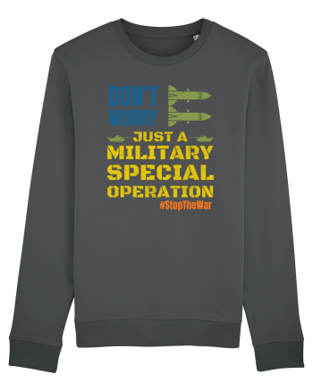 Stop The War Anthracite