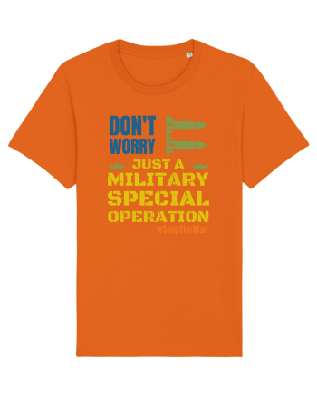 Stop The War Bright Orange