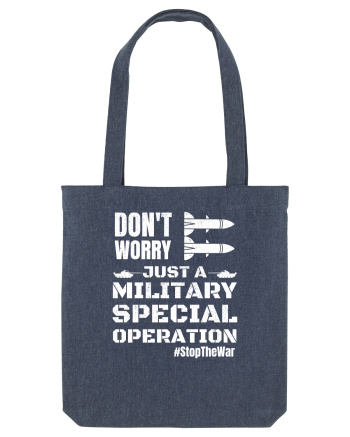 Stop The War Midnight Blue