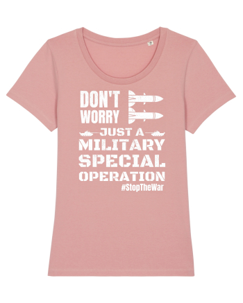Stop The War Canyon Pink