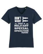 Stop The War Tricou mânecă scurtă guler V Bărbat Presenter