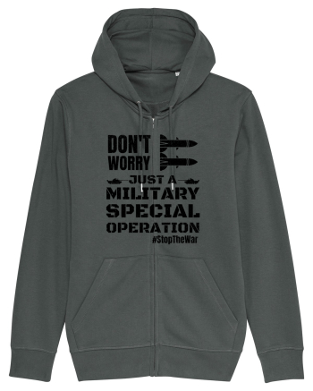 Stop The War Anthracite