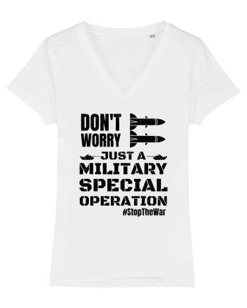 Stop The War White
