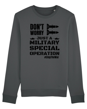 Stop The War Anthracite