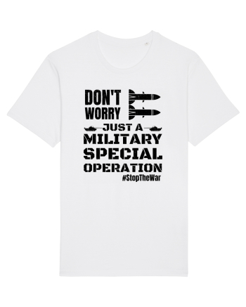 Stop The War White