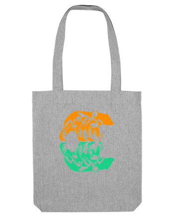 Mountain Bear Heather Grey