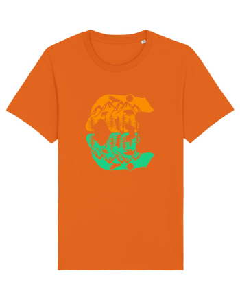 Mountain Bear Bright Orange