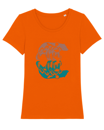 Mountain Bear Bright Orange