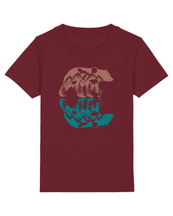 Mountain Bear Burgundy