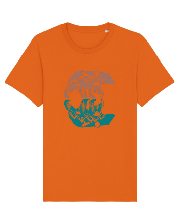 Mountain Bear Bright Orange