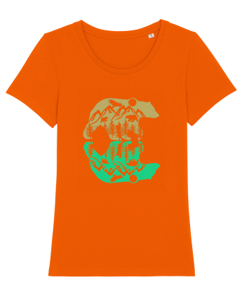 Mountain Bear Bright Orange