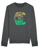 Mountain Bear Bluză mânecă lungă Unisex Rise
