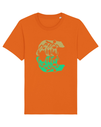 Mountain Bear Bright Orange