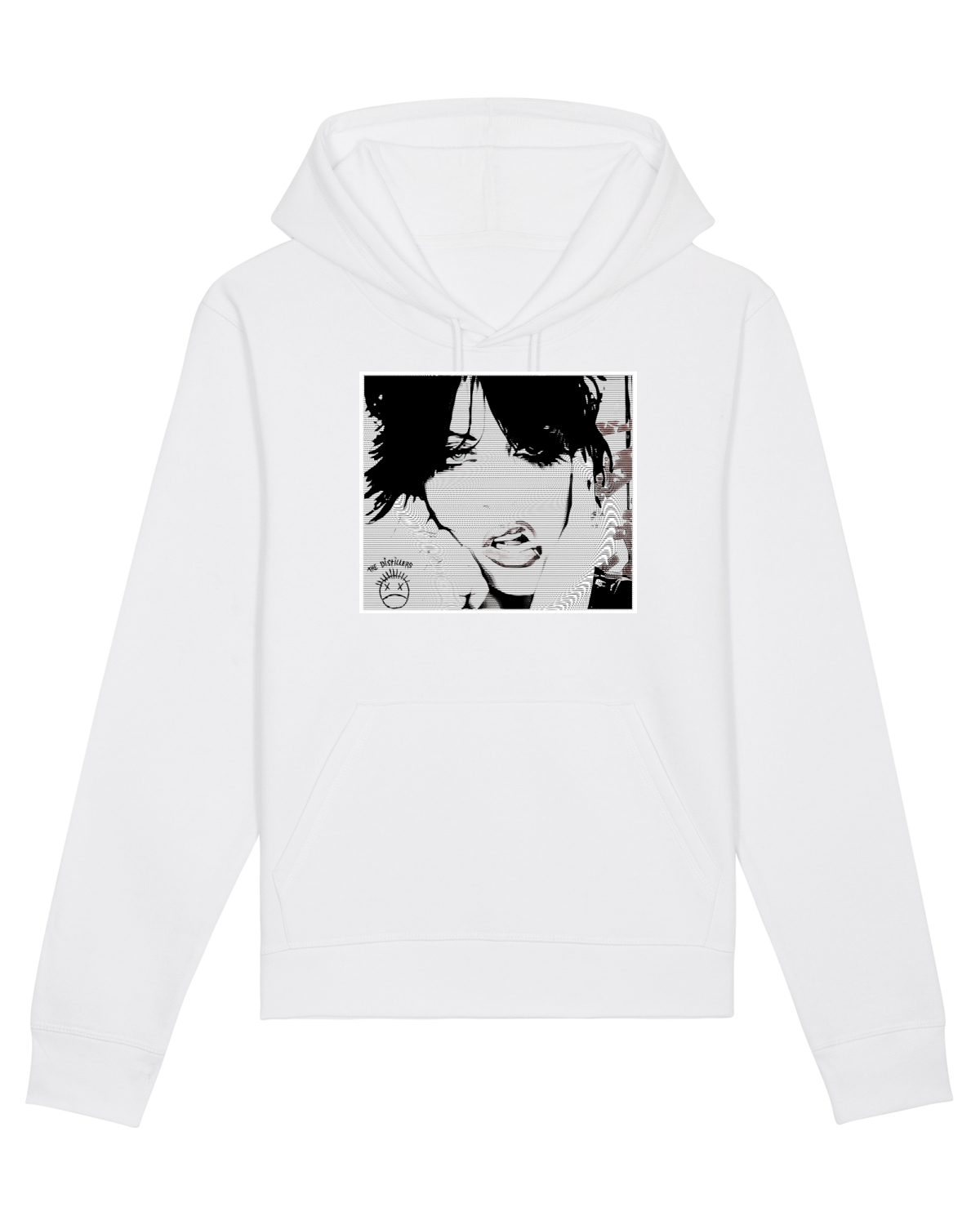 Hanorac Unisex Drummer White