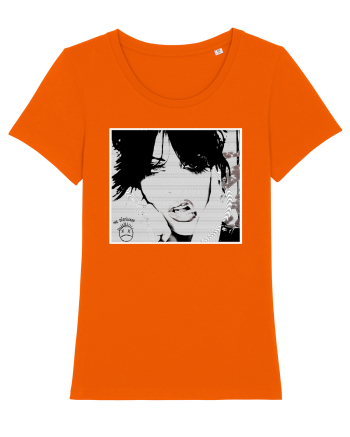 the distillers on tv screen Bright Orange