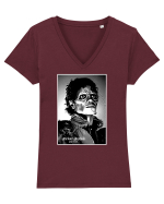 michael jackson thriller Tricou mânecă scurtă guler V Damă Evoker
