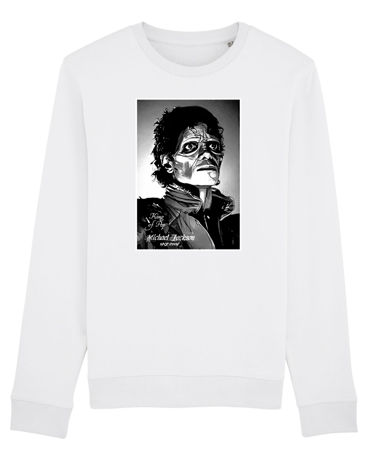Bluză mânecă lungă Unisex Rise White