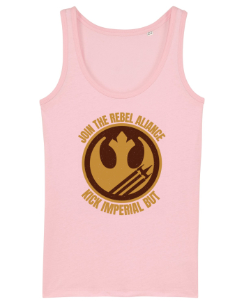 Funny Retro Vintage Star Wars Cotton Pink