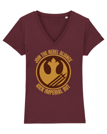 Funny Retro Vintage Star Wars Burgundy