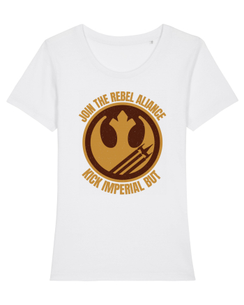 Funny Retro Vintage Star Wars White