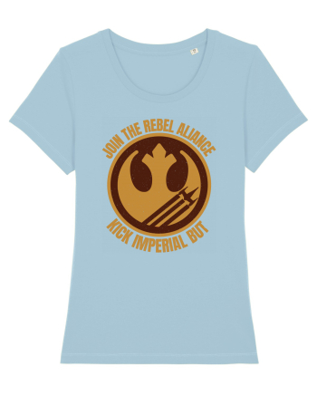 Funny Retro Vintage Star Wars Sky Blue