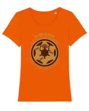 Funny Retro Vintage Star Wars Bright Orange