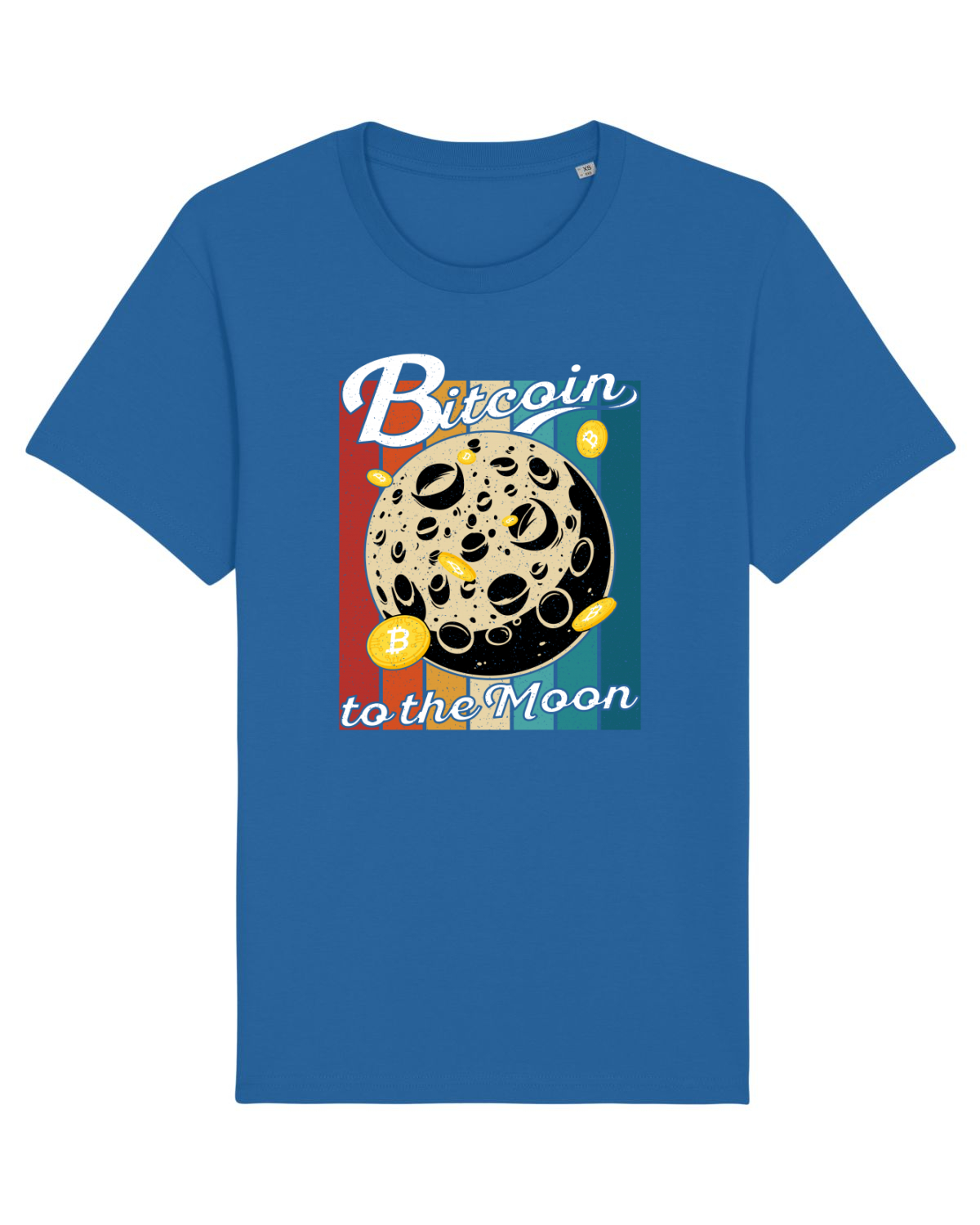 Tricou mânecă scurtă Unisex Rocker Royal Blue