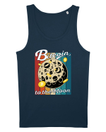 Bitcoin to the Moon Distressed | Retro Vintage Look Maiou Bărbat Runs